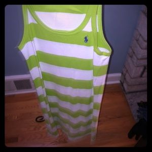 Ralph Lauren tank dress and polo shirt dress!